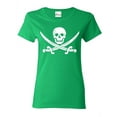 thumbnail image 1 of Women's T-Shirt Short Sleeve - Pirate Flag, 1 of 5