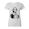 thumbnail image 1 of Women's T-Shirt Short Sleeve - President George Washington, 1 of 5