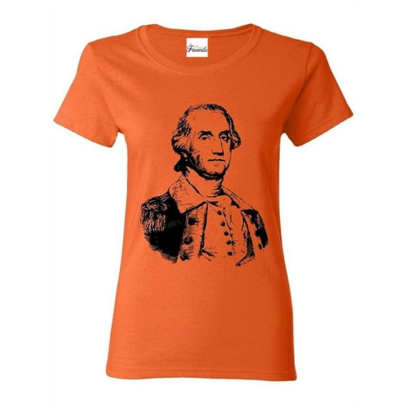 Women's T-Shirt Short Sleeve - President George Washington