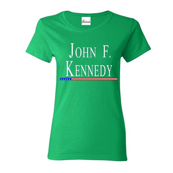 Women's T-Shirt Short Sleeve - President John F. Kennedy