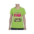 thumbnail image 1 of Women's T-Shirt Short Sleeve - Pretty in Pink Dangerous in Camo, 1 of 5