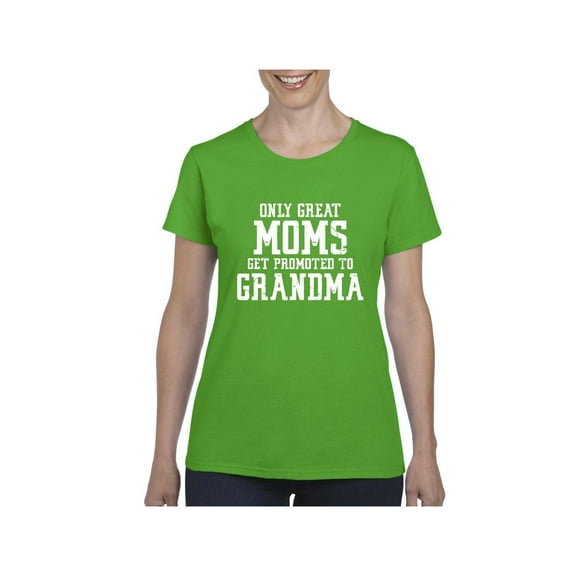 Women's T-Shirt Short Sleeve - Promoted to Grandma