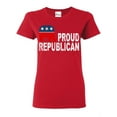 thumbnail image 1 of Women's T-Shirt Short Sleeve - Proud Republican, 1 of 5