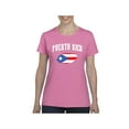 thumbnail image 1 of Women's T-Shirt Short Sleeve - Puerto Rico Flag, 1 of 5