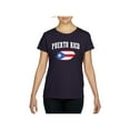 thumbnail image 1 of Women's T-Shirt Short Sleeve - Puerto Rico Flag, 1 of 5