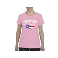 thumbnail image 1 of Women's T-Shirt Short Sleeve - Puerto Rico Flag, 1 of 5
