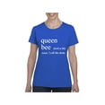 thumbnail image 1 of Women's T-Shirt Short Sleeve - Queen Bee I Call, 1 of 5
