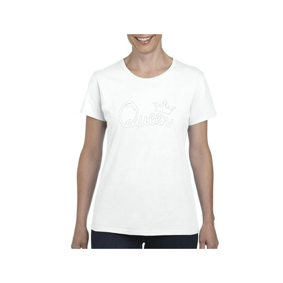 Women's T-Shirt Short Sleeve - Queen Crown