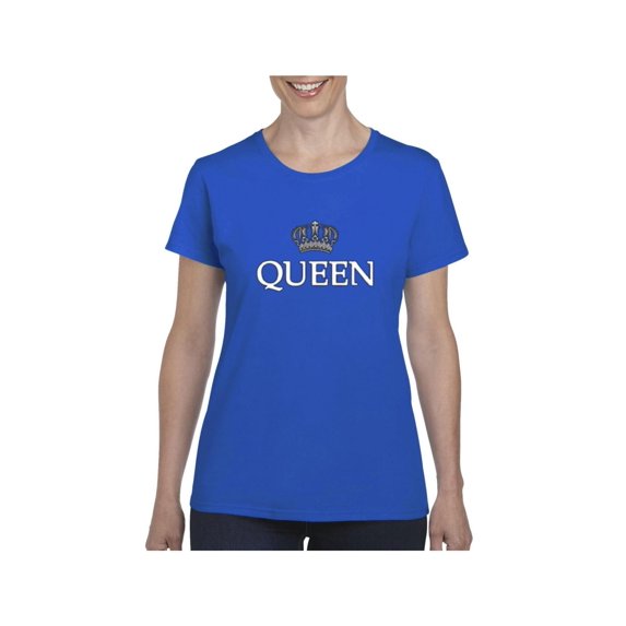 Women's T-Shirt Short Sleeve - Queen Crown