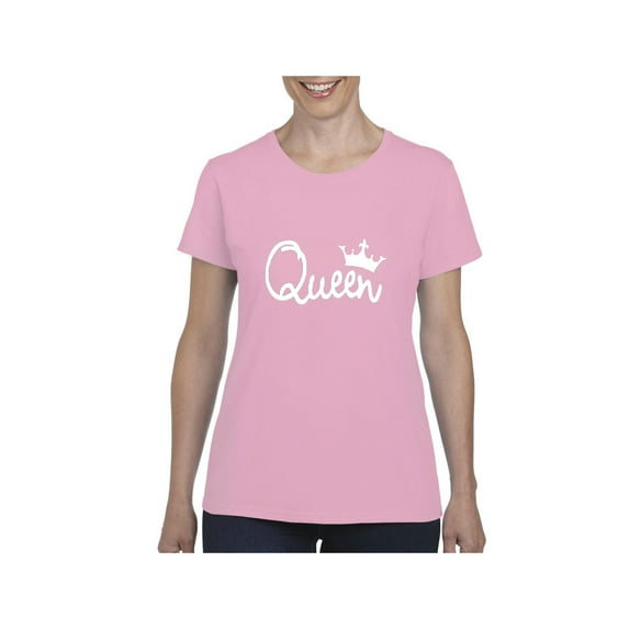 Women's T-Shirt Short Sleeve - Queen Crown