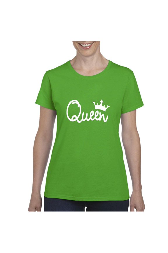 Women's T-Shirt Short Sleeve - Queen Crown
