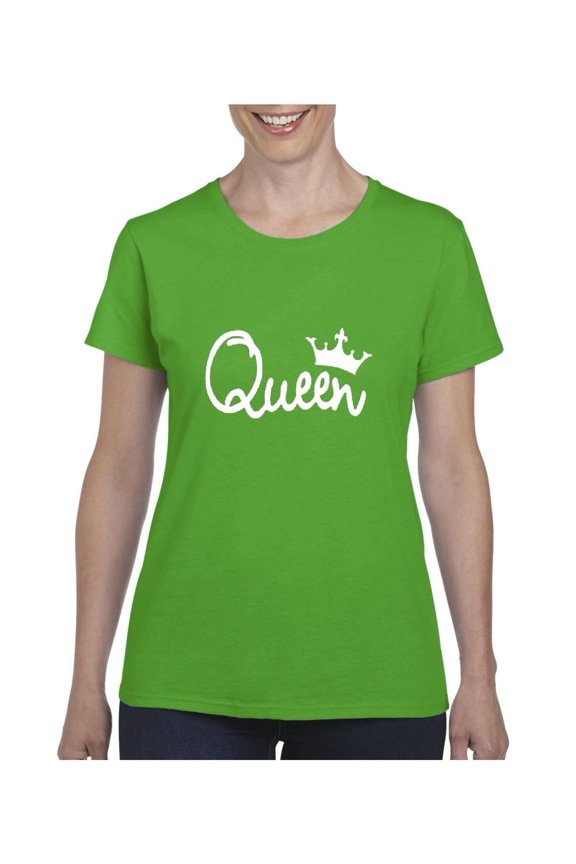 Women's T-Shirt Short Sleeve - Queen Crown