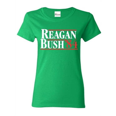 Women's T-Shirt Short Sleeve - Reagan Bush 84