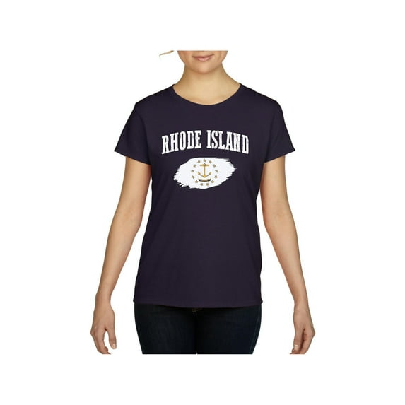 Women's T-Shirt Short Sleeve - Rhode Island