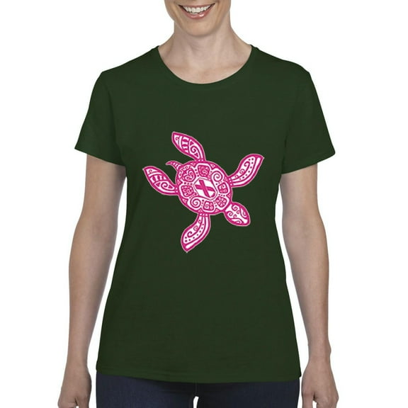 Women's T-Shirt Short Sleeve - Sea Turtle Hawaii