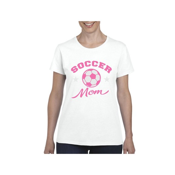 Women's T-Shirt Short Sleeve - Soccer Mom