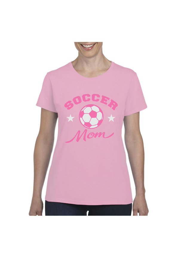 Women's T-Shirt Short Sleeve - Soccer Mom