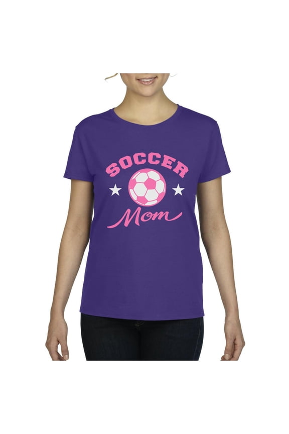 Women's T-Shirt Short Sleeve - Soccer Mom