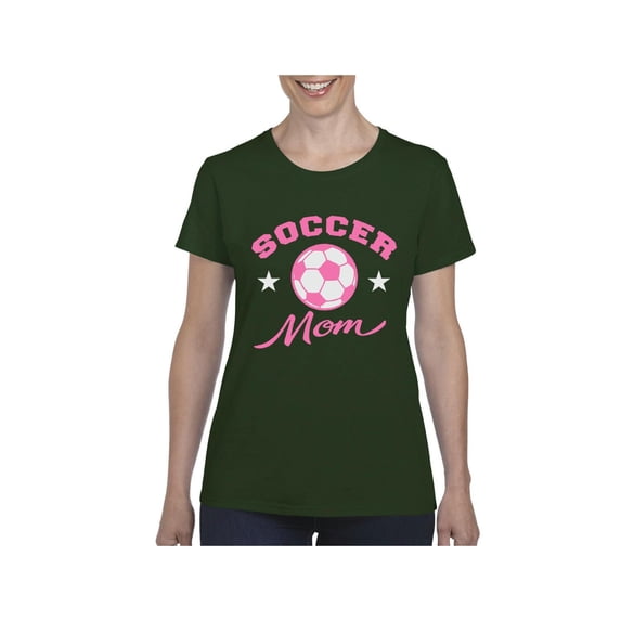 Women's T-Shirt Short Sleeve - Soccer Mom