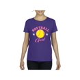 thumbnail image 1 of Women's T-Shirt Short Sleeve - Softball Girl, 1 of 5