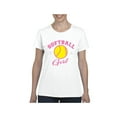 thumbnail image 1 of Women's T-Shirt Short Sleeve - Softball Girl, 1 of 5