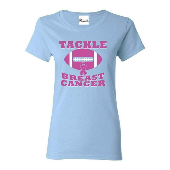 Women's T-Shirt Short Sleeve - Tackle Breast Cancer