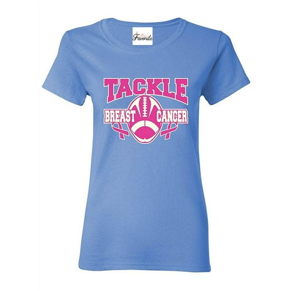 Women's T-Shirt Short Sleeve - Tackle Breast Cancer