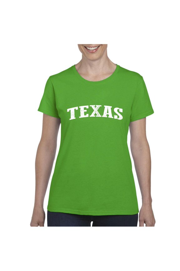 Women's T-Shirt Short Sleeve - Texas