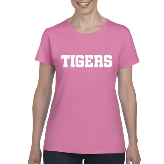 Women's T-Shirt Short Sleeve - Tigers