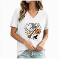 thumbnail image 1 of Women's T Shirt Short Sleeve Top Daily Tunic Blouse Graphic Blouse Casual Basic Tee, 1 of 5