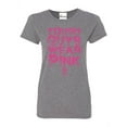thumbnail image 1 of Women's T-Shirt Short Sleeve - Tough Guys Wear Pink Cancer, 1 of 5