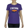 thumbnail image 1 of Women's T-Shirt Short Sleeve - Tucson Arizona Flag, 1 of 5