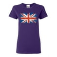 thumbnail image 1 of Women's T-Shirt Short Sleeve - Union Jack British Flag, 1 of 5