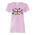 thumbnail image 1 of Women's T-Shirt Short Sleeve - Union Jack British Flag, 1 of 5