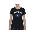 thumbnail image 1 of Women's T-Shirt Short Sleeve - Utah Flag, 1 of 5