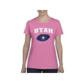 thumbnail image 1 of Women's T-Shirt Short Sleeve - Utah Flag, 1 of 5