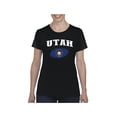 thumbnail image 1 of Women's T-Shirt Short Sleeve - Utah Flag, 1 of 5