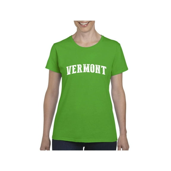 Women's T-Shirt Short Sleeve - Vermont
