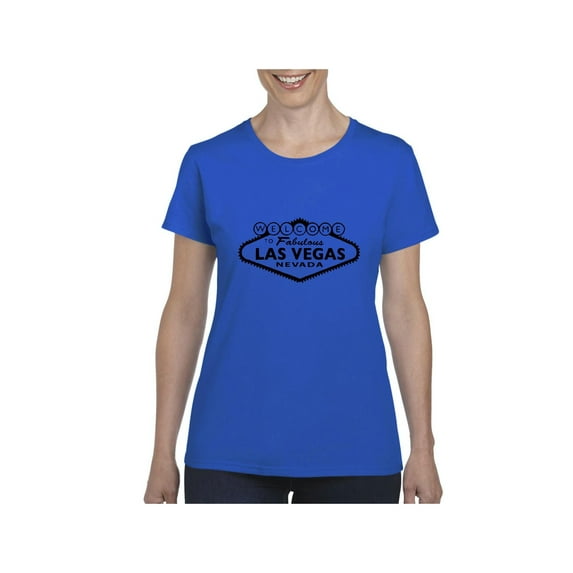 Women's T-Shirt Short Sleeve - Welcome to Las Vegas Nevada