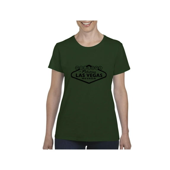 Women's T-Shirt Short Sleeve - Welcome to Las Vegas Nevada