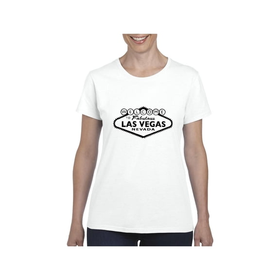 Women's T-Shirt Short Sleeve - Welcome to Las Vegas Nevada