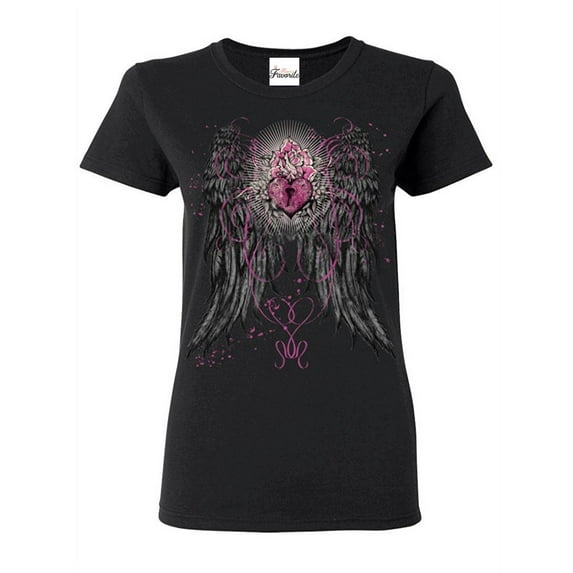 Women's T-Shirt Short Sleeve - Wings