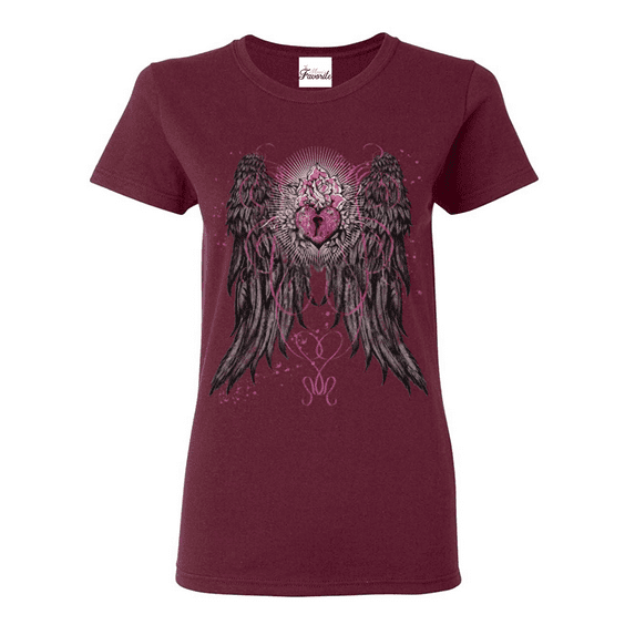 Women's T-Shirt Short Sleeve - Wings