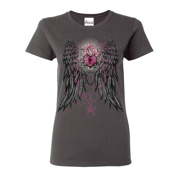 Women's T-Shirt Short Sleeve - Wings