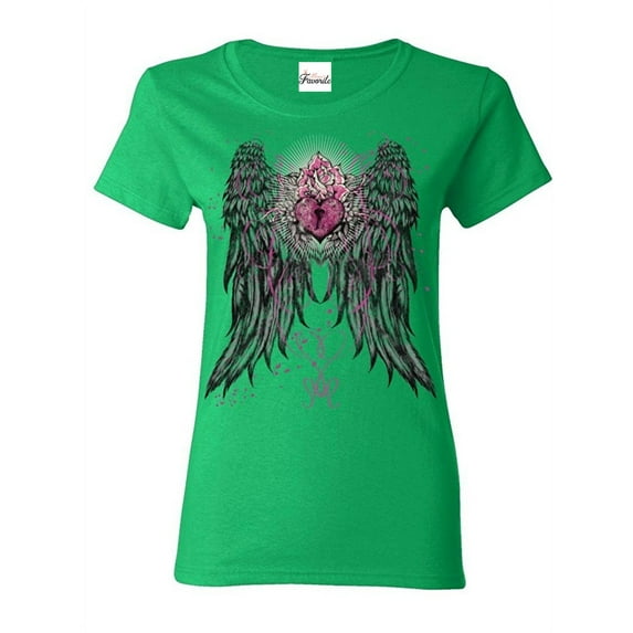 Women's T-Shirt Short Sleeve - Wings
