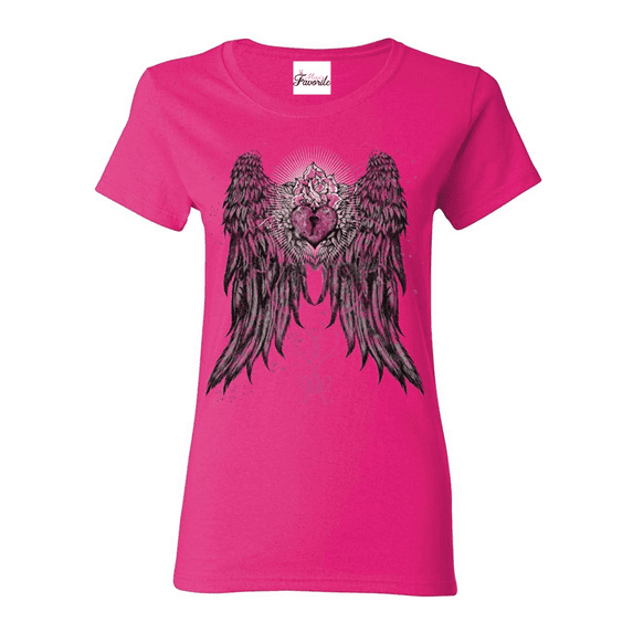 Women's T-Shirt Short Sleeve - Wings