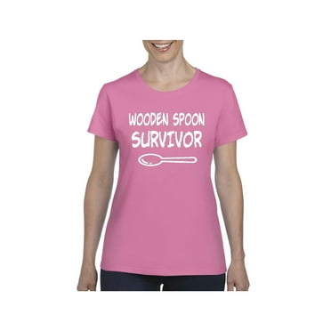 Women's T-Shirt Short Sleeve - Wooden Spoon Survivor