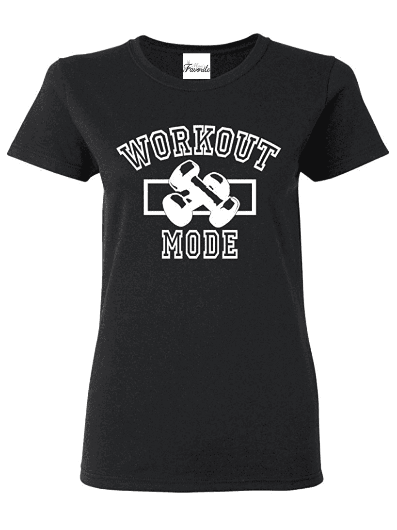 Women's TShirt Short Sleeve Workout Mode