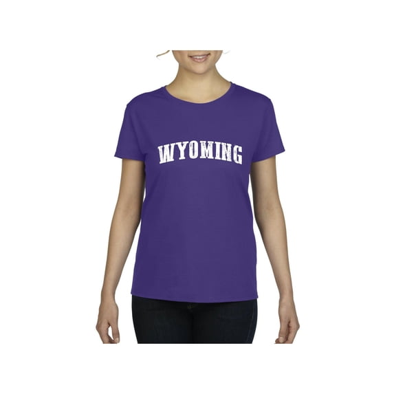 Women's T-Shirt Short Sleeve - Wyoming Cheyenne