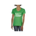 thumbnail image 1 of Women's T-Shirt V-Neck Short Sleeve - Best Mom, 1 of 5